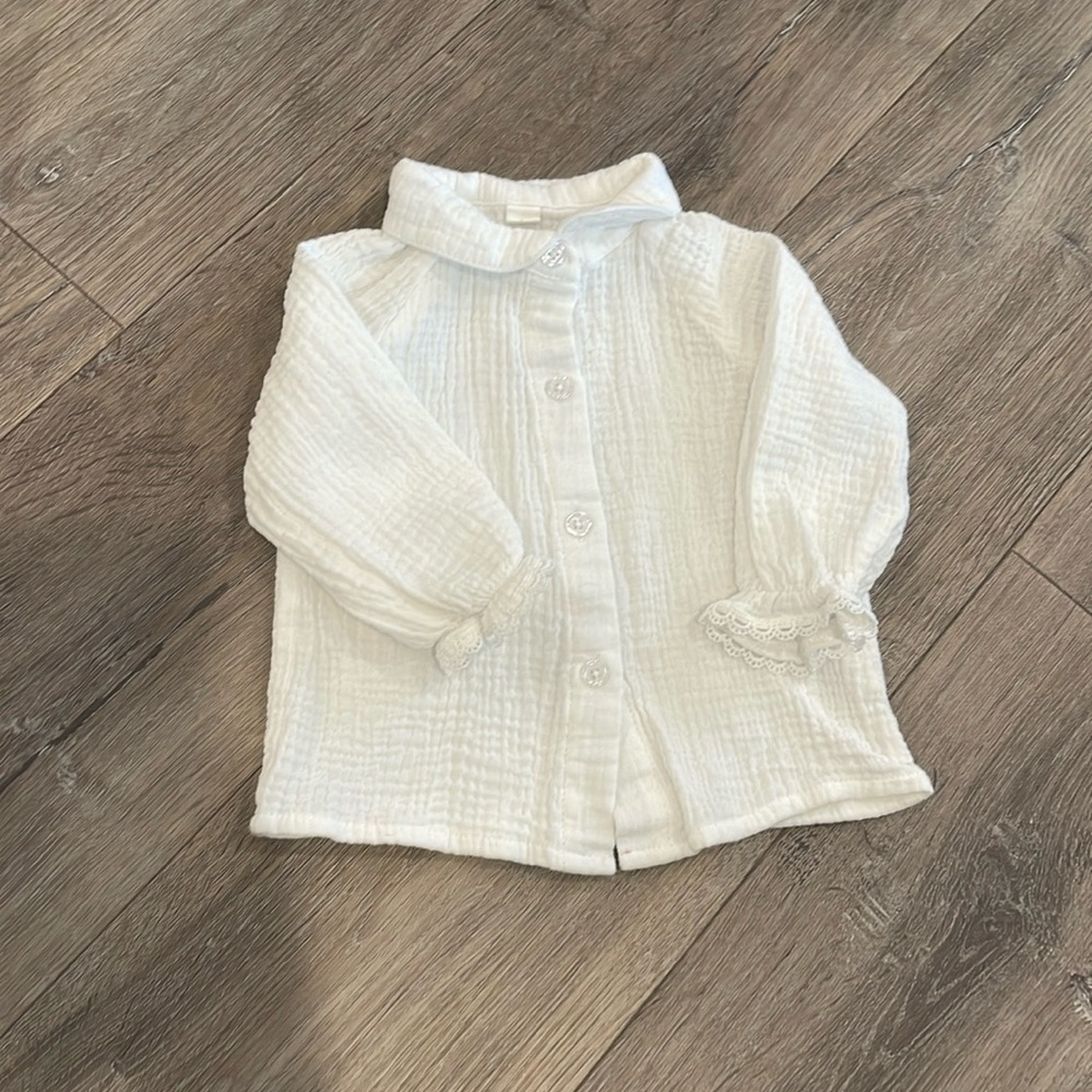Cotton Collar Top